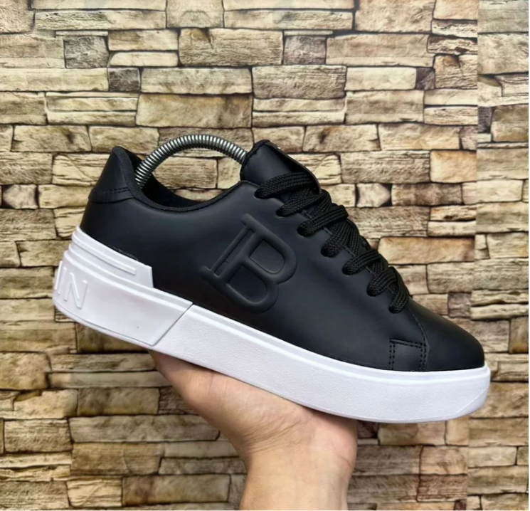 Balmain cano baixo B-Court